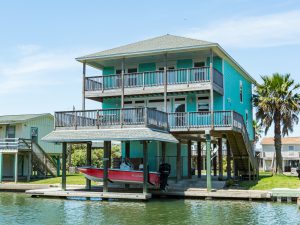 Coastal Retreat bayfront Galveston texas vacation rental